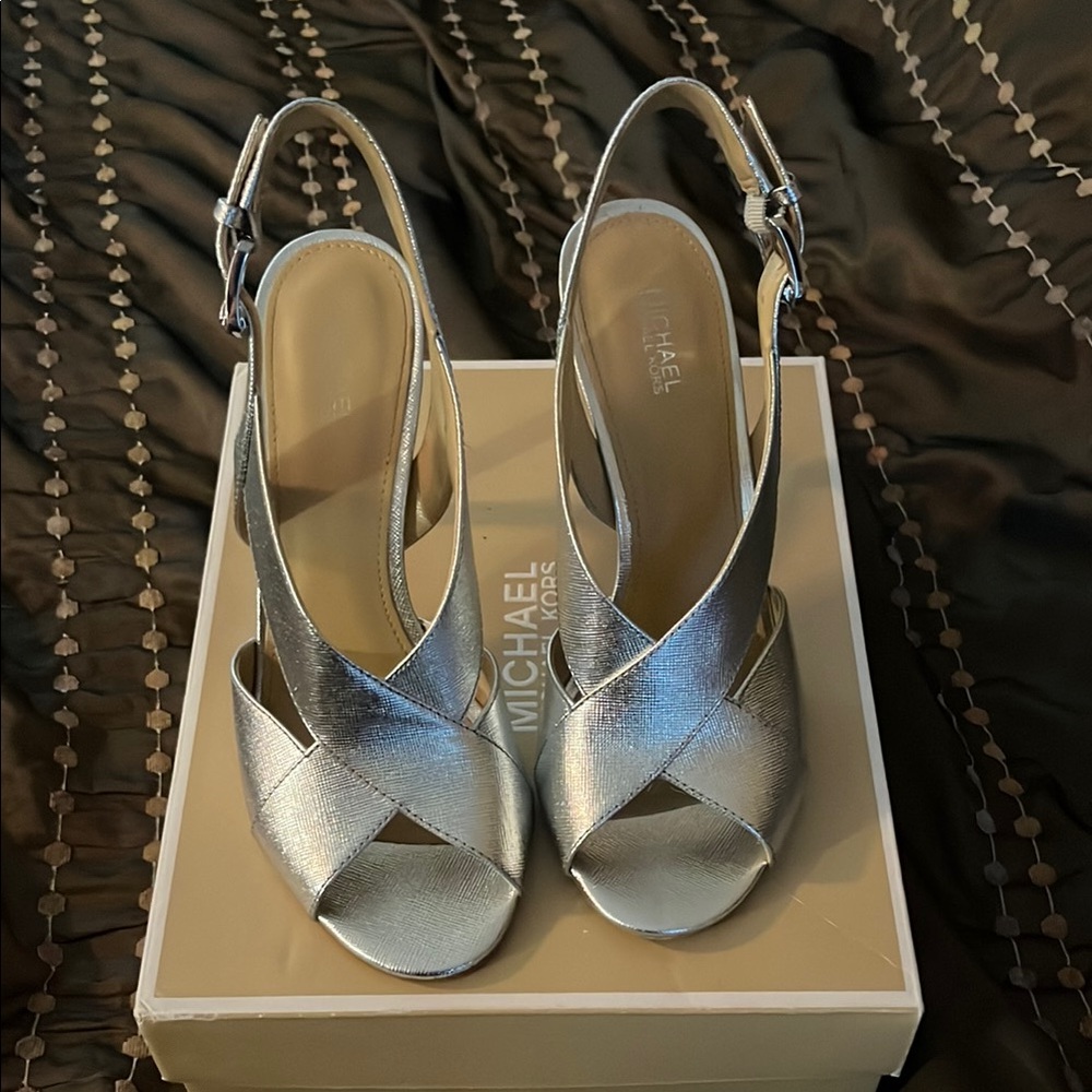 Michael Kors Silver Women's heels